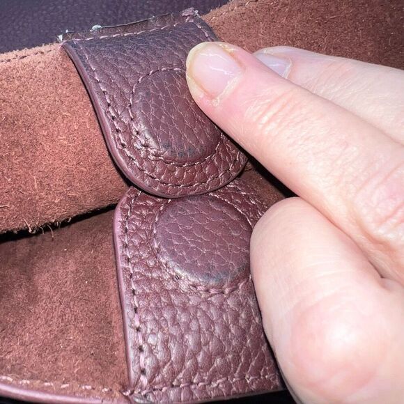 Ted Baker Women Leather Cross Body Bag With Leather/Chain Strap - Picture 13 of 14